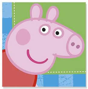 Festa peppa pig tovaglioli