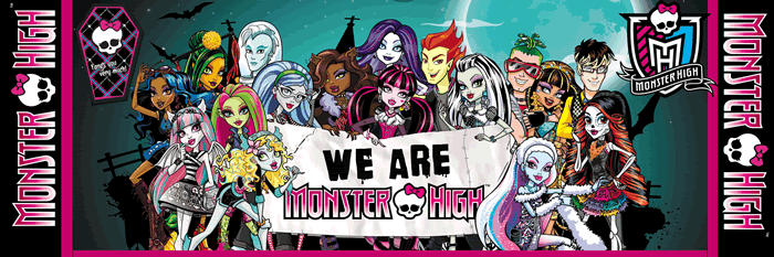 scenografia monster high per feste di compleanno